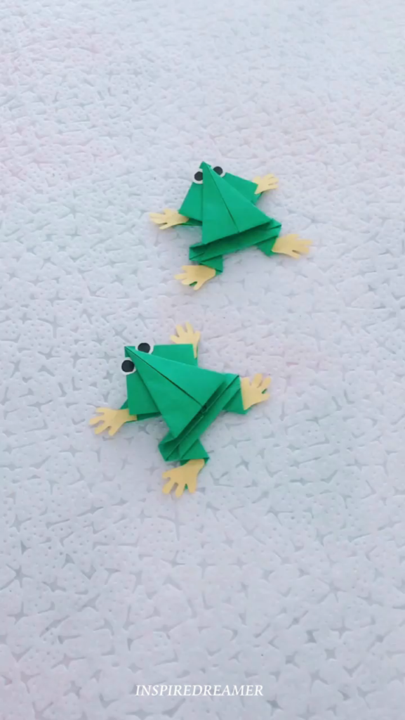 Make An Origami Frog That Really Jumps Origami Community Explore The Best And The Most 2439