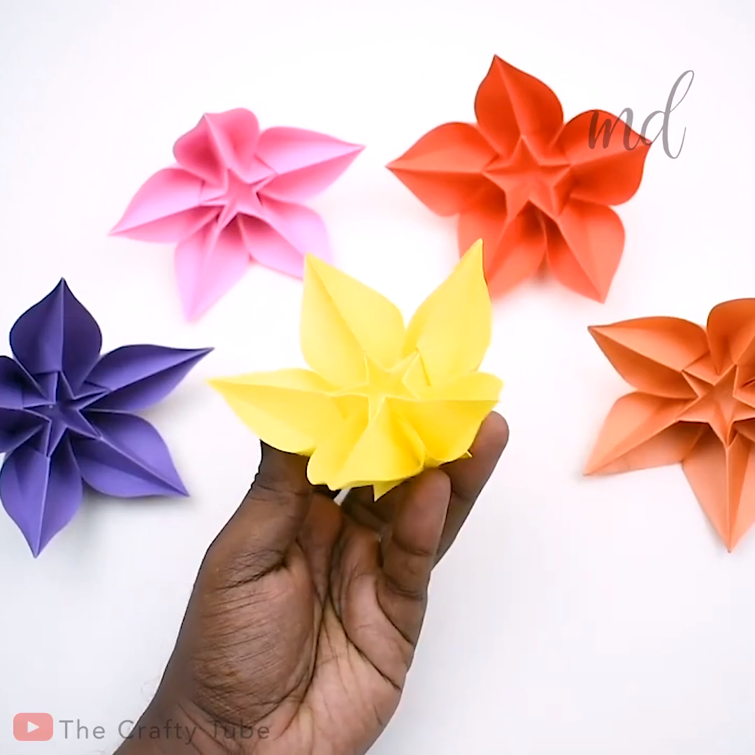 BRICOLAGE ORIGAMI FLEUR – Origami Community : Explore the best and the ...